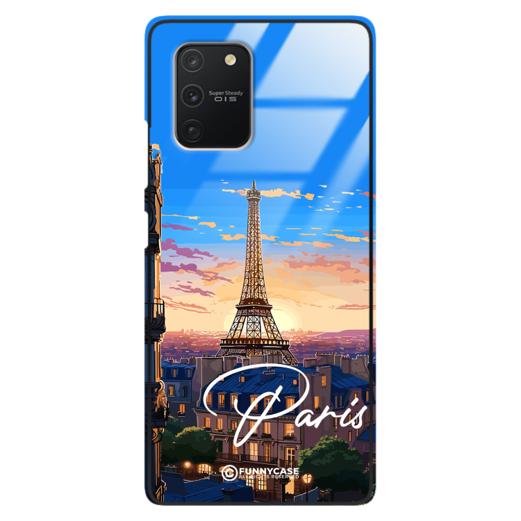 Etui Black Case Glass do SAMSUNG GALAXY S10 LITE SUMMER PARADISE ST_PAR104