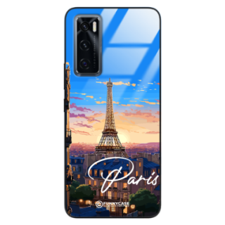 Etui Black Case Glass do VIVO V20SE SUMMER PARADISE ST_PAR104