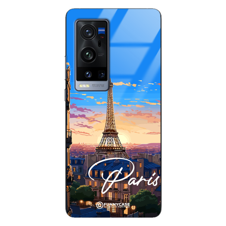 Etui Black Case Glass do VIVO X60 PRO PLUS SUMMER PARADISE ST_PAR104