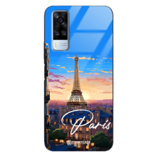 Etui Black Case Glass do VIVO Y51 2020 SUMMER PARADISE ST_PAR104