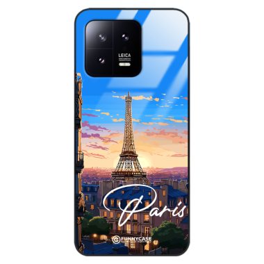 Etui Black Case Glass do XIAOMI 13 PRO SUMMER PARADISE ST_PAR104