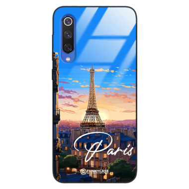 Etui Black Case Glass do XIAOMI MI 9 SE SUMMER PARADISE ST_PAR104