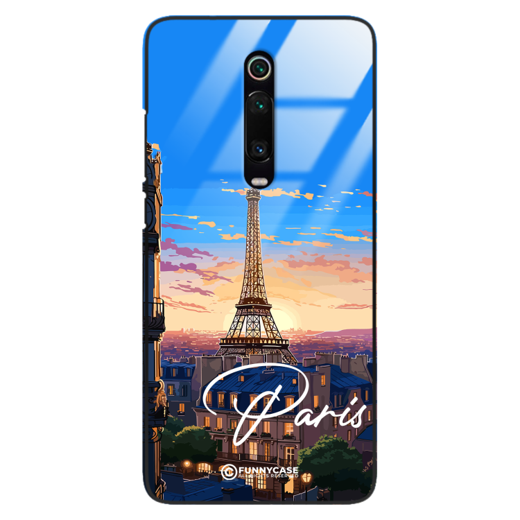 Etui Black Case Glass do XIAOMI MI 9T K20 SUMMER PARADISE ST_PAR104