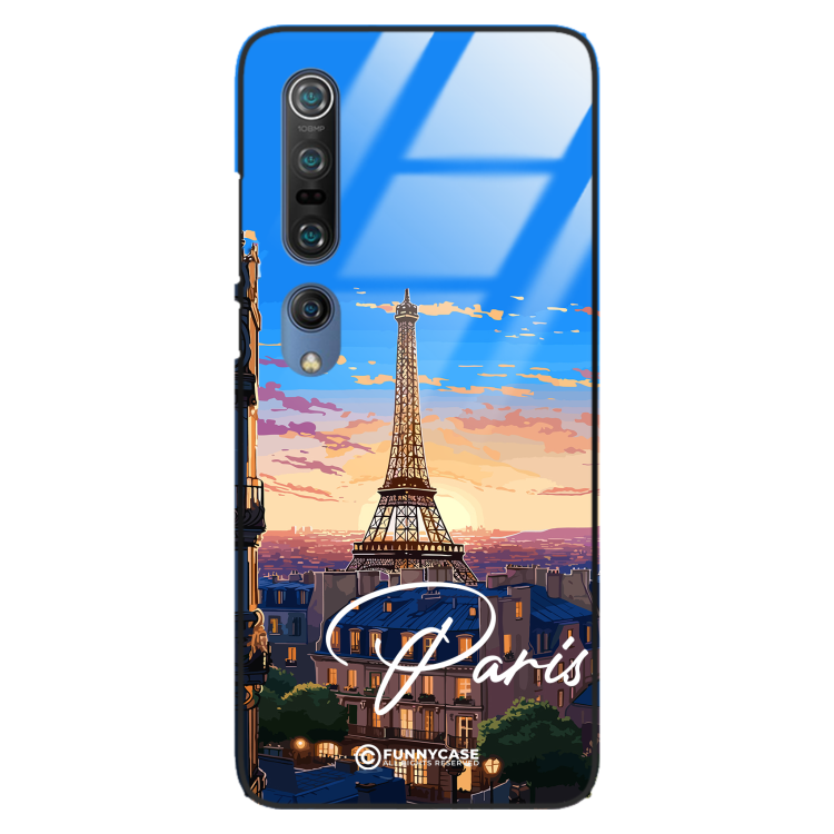 Etui Black Case Glass do XIAOMI MI 10 PRO SUMMER PARADISE ST_PAR104