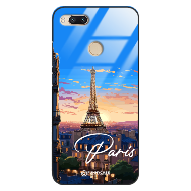 Etui Black Case Glass do XIAOMI MI A1 5X SUMMER PARADISE ST_PAR104