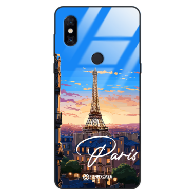 Etui Black Case Glass do XIAOMI MI MIX 3 SUMMER PARADISE ST_PAR104