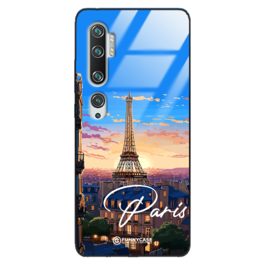 Etui Black Case Glass do XIAOMI MI NOTE 10 SUMMER PARADISE ST_PAR104