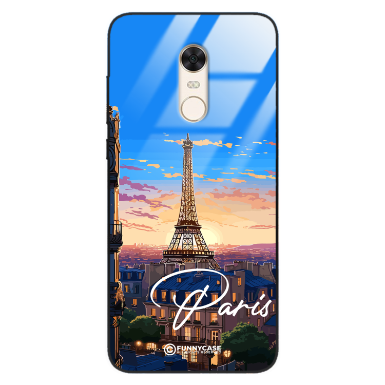 Etui Black Case Glass do XIAOMI REDMI 5 SUMMER PARADISE ST_PAR104