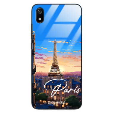 Etui Black Case Glass do XIAOMI REDMI 7A SUMMER PARADISE ST_PAR104