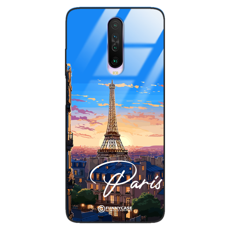 Etui Black Case Glass do XIAOMI REDMI K30 SUMMER PARADISE ST_PAR104