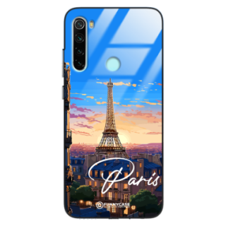 Etui Black Case Glass do XIAOMI REDMI NOTE 8 SUMMER PARADISE ST_PAR104