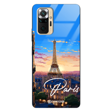 Etui Black Case Glass do XIAOMI REDMI NOTE 10 PRO SUMMER PARADISE ST_PAR104