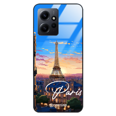 Etui Black Case Glass do XIAOMI REDMI NOTE 12 4G SUMMER PARADISE ST_PAR104