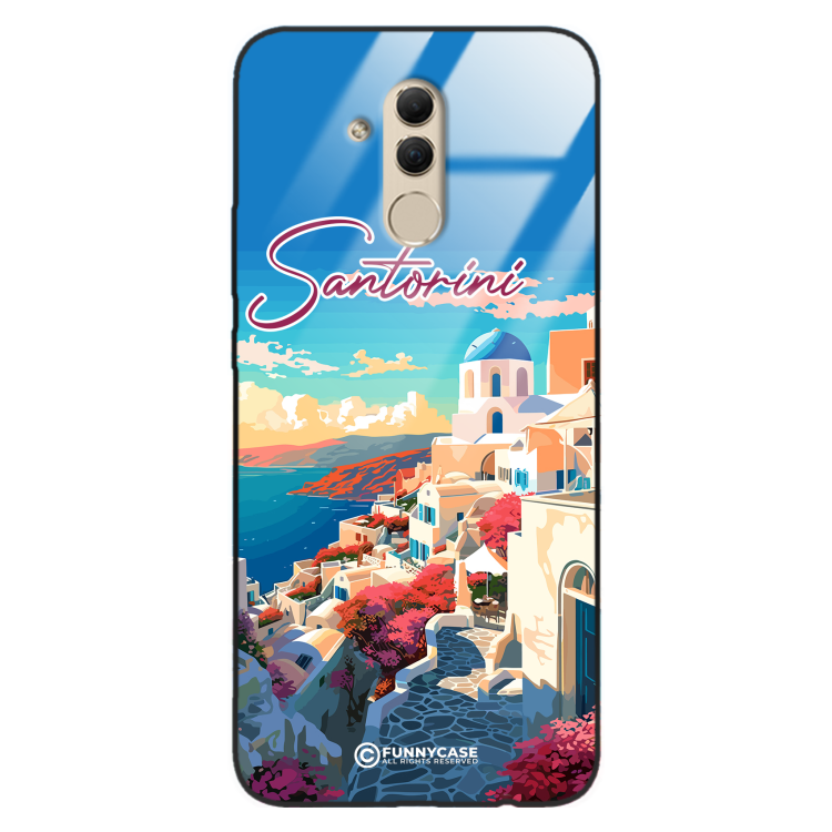 Etui Black Case Glass do HUAWEI MATE 20 LITE SUMMER PARADISE ST_PAR105