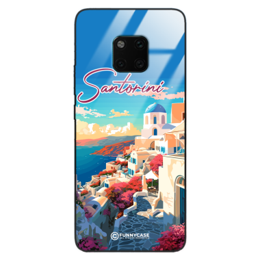 Etui Black Case Glass do HUAWEI MATE 20 PRO SUMMER PARADISE ST_PAR105