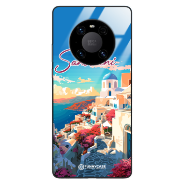 Etui Black Case Glass do HUAWEI MATE 40 PRO SUMMER PARADISE ST_PAR105