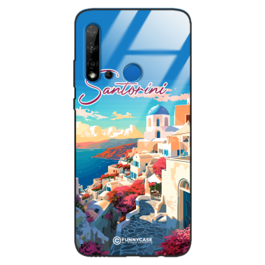 Etui Black Case Glass do HUAWEI NOVA 5I SUMMER PARADISE ST_PAR105