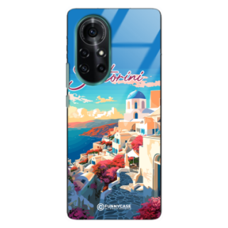 Etui Black Case Glass do HUAWEI NOVA 8 SUMMER PARADISE ST_PAR105