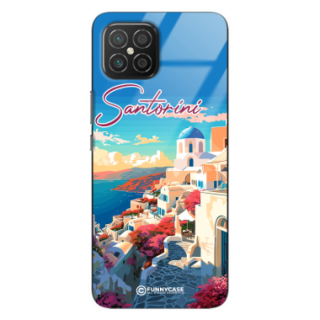 Etui Black Case Glass do HUAWEI NOVA 8 SE SUMMER PARADISE ST_PAR105