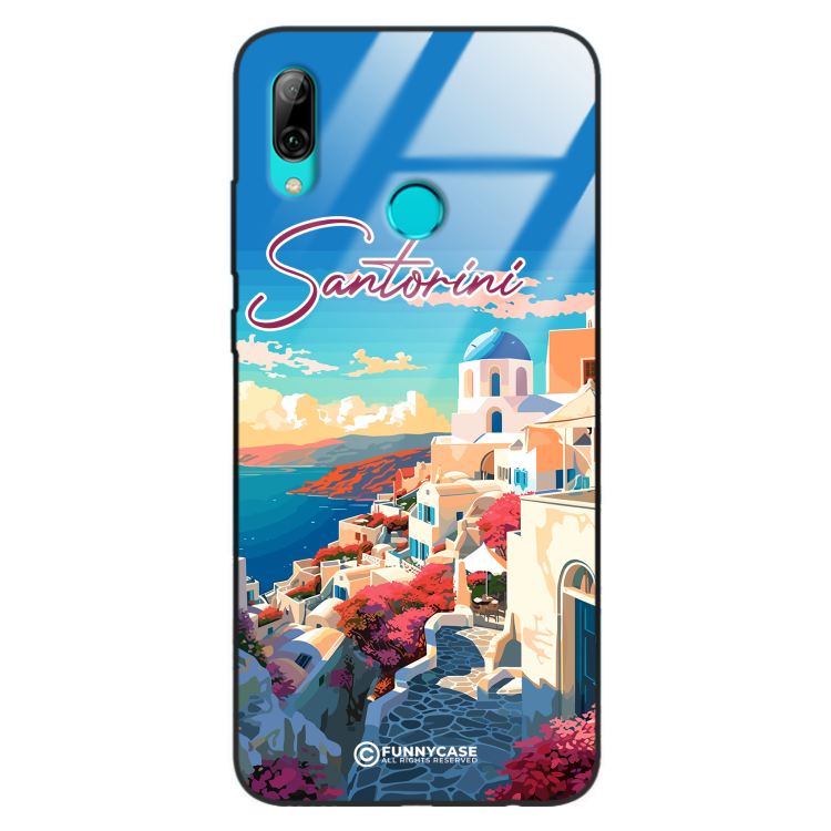 Etui Black Case Glass do HUAWEI P SMART 2019 SUMMER PARADISE ST_PAR105