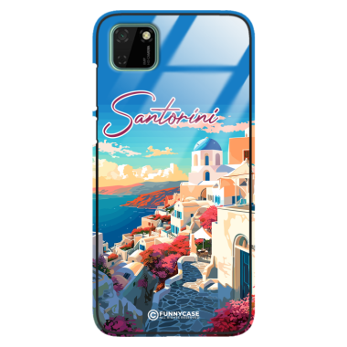 Etui Black Case Glass do HUAWEI Y5P SUMMER PARADISE ST_PAR105