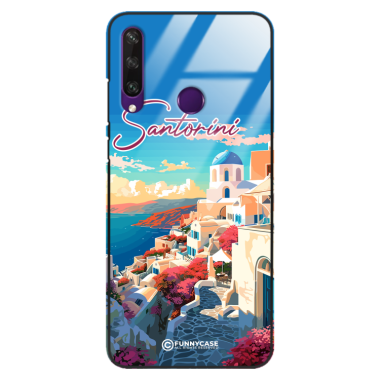 Etui Black Case Glass do HUAWEI Y6P SUMMER PARADISE ST_PAR105