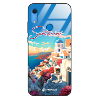 Etui Black Case Glass do HUAWEI Y6S SUMMER PARADISE...