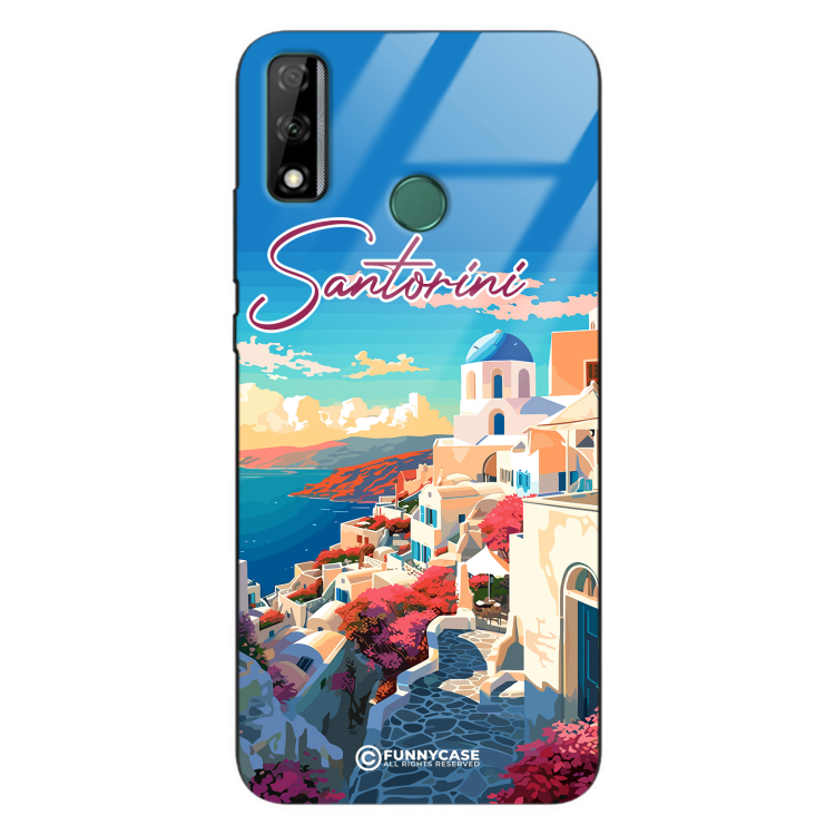 Etui Black Case Glass do HUAWEI Y8S SUMMER PARADISE ST_PAR105