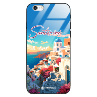 Etui Black Case Glass do IPHONE 6 PLUS SUMMER PARADISE ST_PAR105