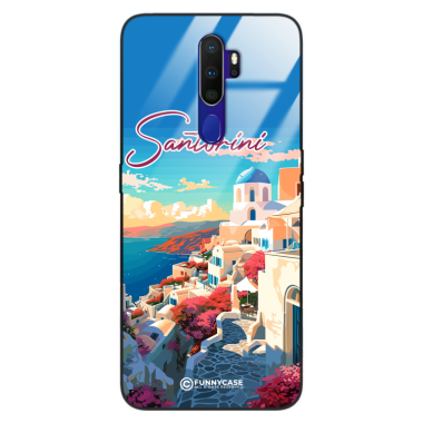 Etui Black Case Glass do OPPO A9 2020 SUMMER PARADISE ST_PAR105