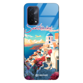 Etui Black Case Glass do OPPO A93 5G SUMMER PARADISE ST_PAR105