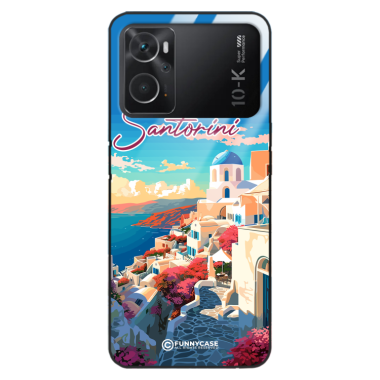 Etui Black Case Glass do OPPO K10 PRO 5G SUMMER PARADISE ST_PAR105