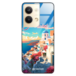 Etui Black Case Glass do OPPO RENO 9 PRO SUMMER PARADISE ST_PAR105