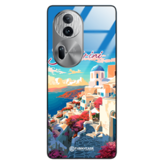 Etui Black Case Glass do OPPO RENO 11 PRO SUMMER PARADISE ST_PAR105