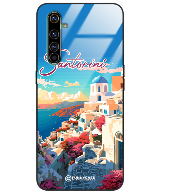 Etui Black Case Glass do REALME X50 PRO SUMMER PARADISE ST_PAR105