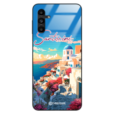 Etui Black Case Glass do SAMSUNG A13 5G SUMMER PARADISE ST_PAR105