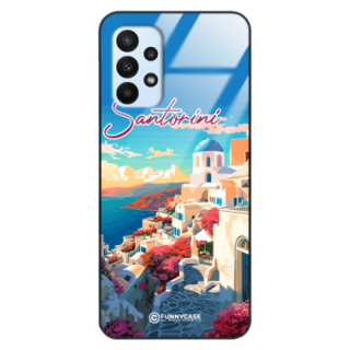 Etui Black Case Glass do SAMSUNG A23 5G SUMMER PARADISE ST_PAR105