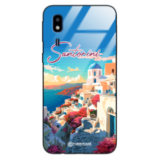 Etui Black Case Glass do SAMSUNG GALAXY A2 CORE SUMMER PARADISE ST_PAR105