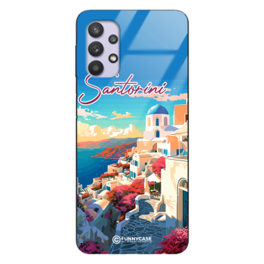 Etui Black Case Glass do SAMSUNG GALAXY A32 5G SUMMER PARADISE ST_PAR105