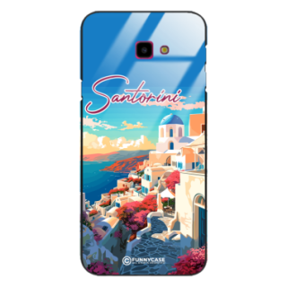 Etui Black Case Glass do SAMSUNG GALAXY J4 PLUS 2018 SUMMER PARADISE ST_PAR105