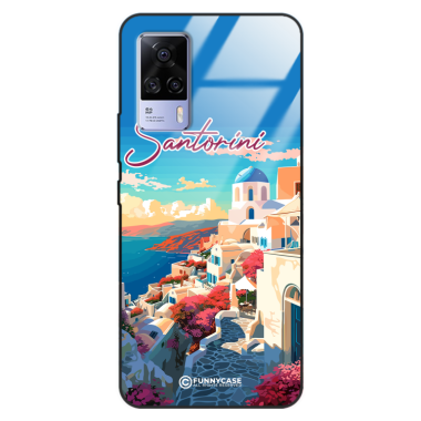 Etui Black Case Glass do VIVO S9E SUMMER PARADISE ST_PAR105