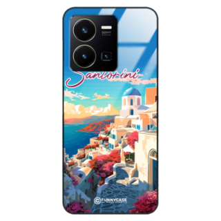 Etui Black Case Glass do VIVO Y35 SUMMER PARADISE ST_PAR105