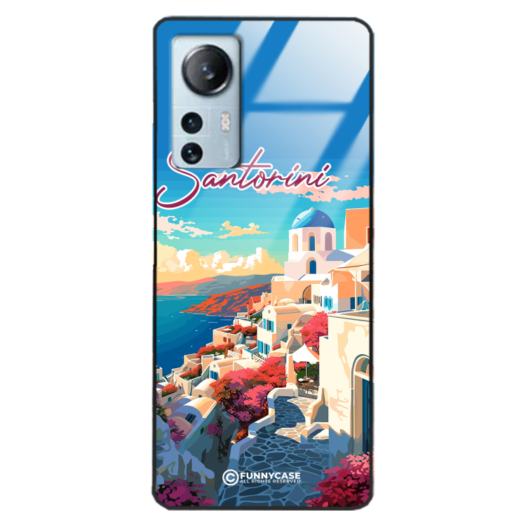 Etui Black Case Glass do XIAOMI 12 LITE SUMMER PARADISE ST_PAR105