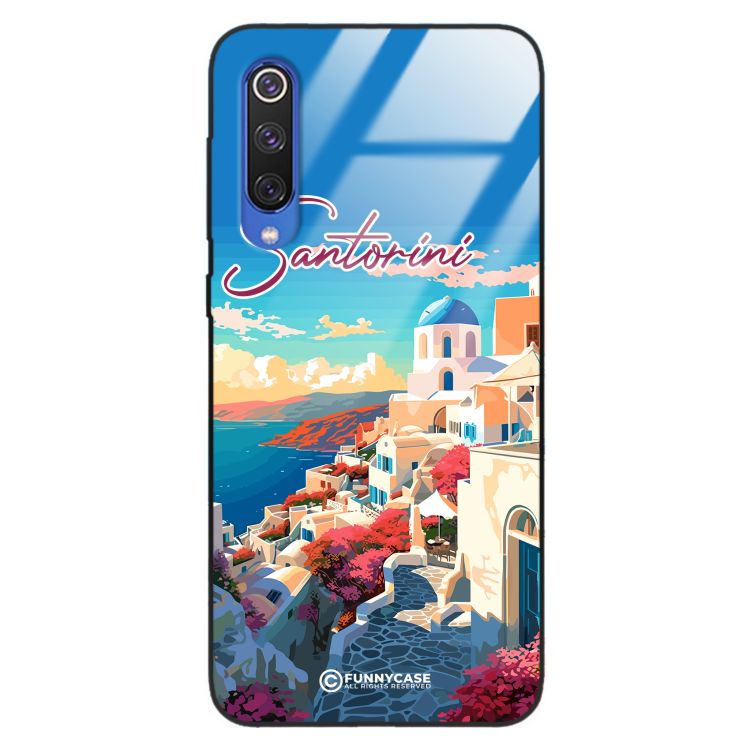 Etui Black Case Glass do XIAOMI MI 9 SE SUMMER PARADISE ST_PAR105