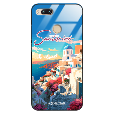 Etui Black Case Glass do XIAOMI MI A1 5X SUMMER PARADISE ST_PAR105