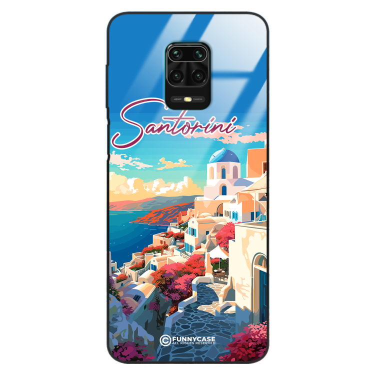 Etui Black Case Glass do XIAOMI REDMI NOTE 9S SUMMER PARADISE ST_PAR105