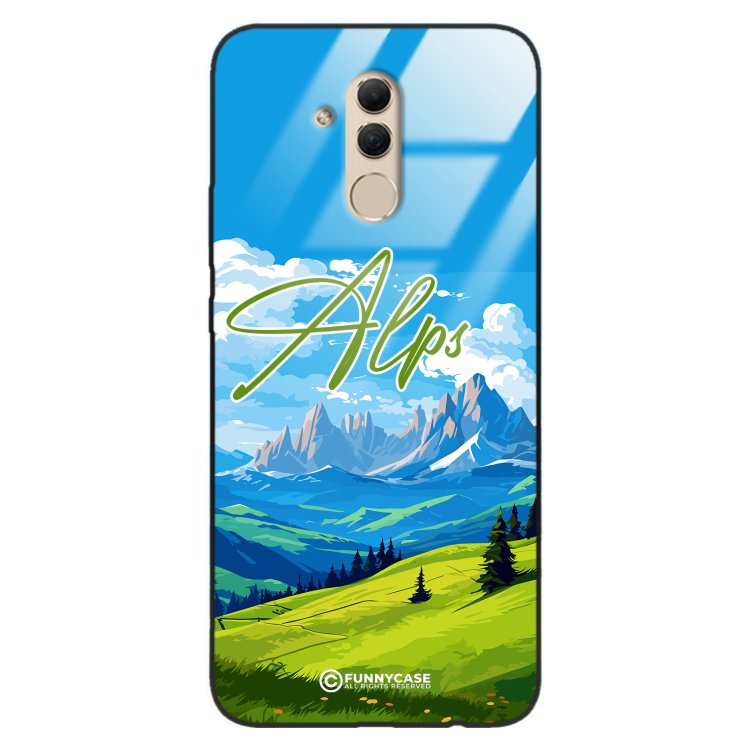 Etui Black Case Glass do HUAWEI MATE 20 LITE SUMMER PARADISE ST_PAR106