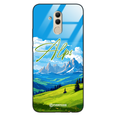 Etui Black Case Glass do HUAWEI MATE 20 LITE SUMMER PARADISE ST_PAR106