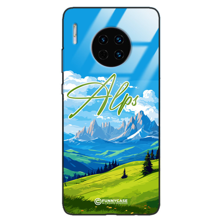 Etui Black Case Glass do HUAWEI MATE 30 SUMMER PARADISE ST_PAR106