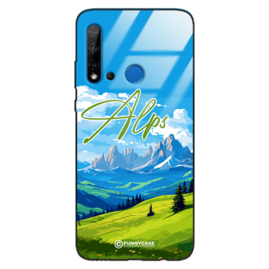 Etui Black Case Glass do HUAWEI NOVA 5I SUMMER PARADISE ST_PAR106